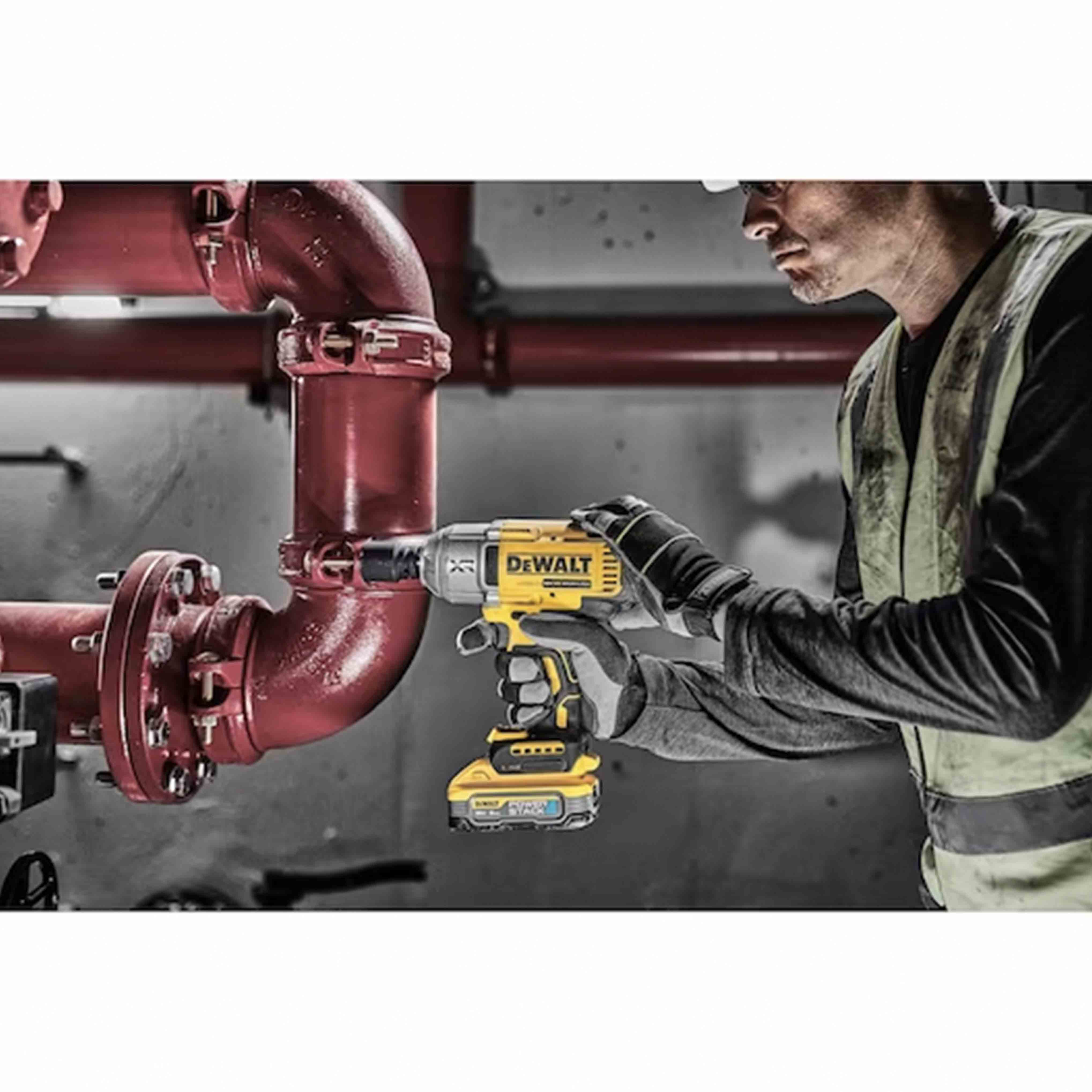 Avvitatore ad impulsi alta potenza 4 modalità 18V XR BRUSHLESS attacco 1/2” M HOG RING (2 batterie Powerstack 5Ah) in VALIGETTA TSTACK e ACCESSORI - DeWALT Avvitatore ad impulsi alta potenza 4 modalità 18V XR BRUSHLESS attacco 1/2” M HOG RING (2 batterie Powerstack 5Ah) in VALIGETTA TSTACK e ACCESSORI - DeWALT